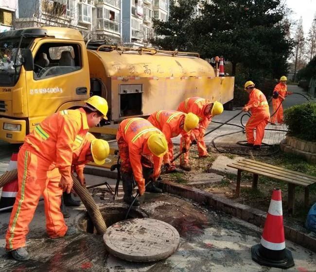 三角镇市政管道清淤